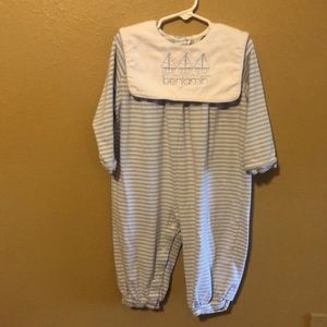 Smocked pajamas